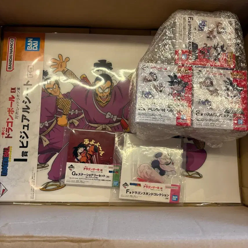 [BUNJANG] Dragon Ball Red Ribbon Army Prize Figures Bundle / 택포4)드래곤볼 레드리본군 E상3개 +하위상일괄