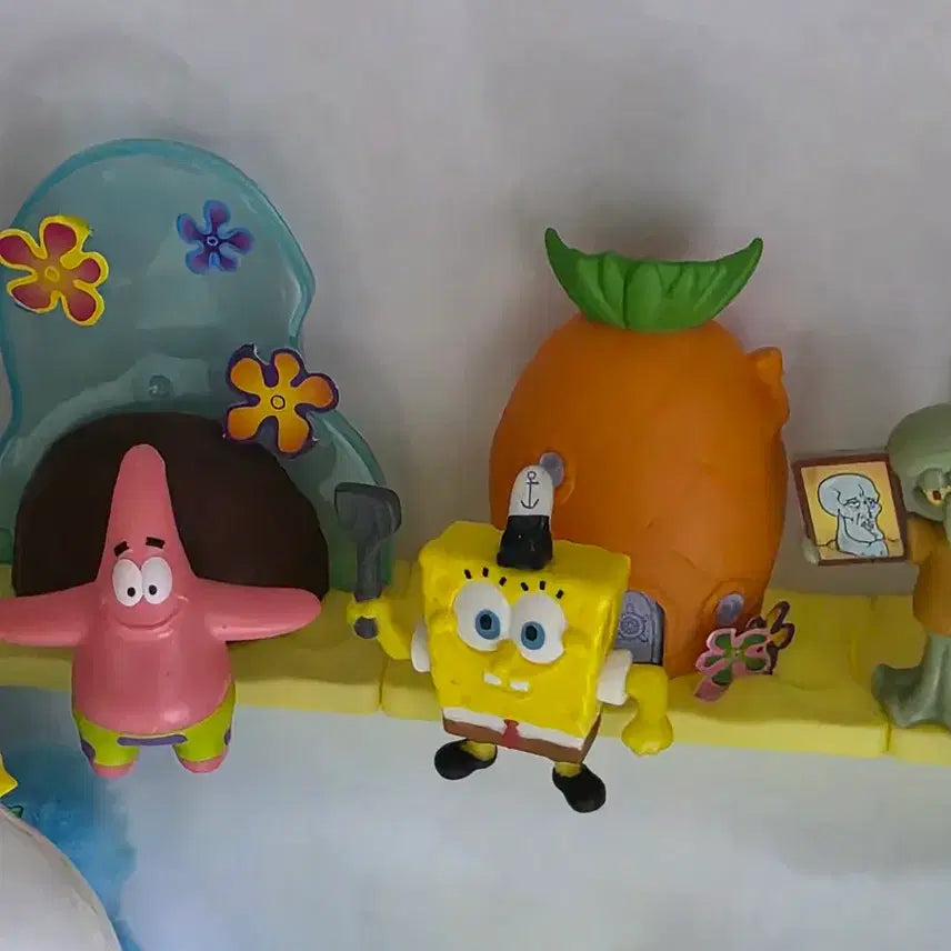 [BUNJANG] SpongeBob SquarePants Friends Figure Set / 스폰지밥 피규어