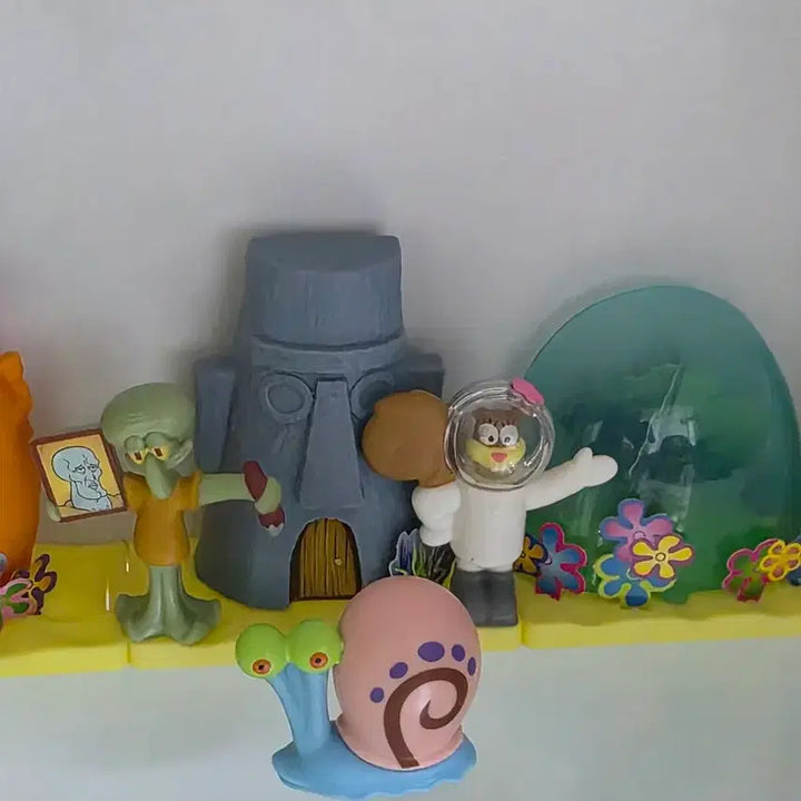 [BUNJANG] SpongeBob SquarePants Friends Figure Set / 스폰지밥 피규어