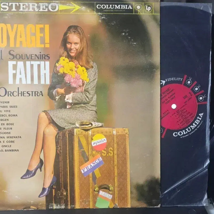 [BUNJANG] Percy Faith &amp; His Orchestra Bon Voyage! Continental Souvenirs LP / Percy Faith_Bon Voyage!_LP USA