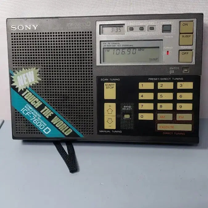 [BUNJANG] Sony World Band Receiver ICF-7600D / 소니 월드밴드 수신기 ICF-7600D 정상작동합니다