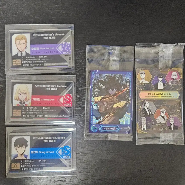 [BUNJANG] Solo Leveling Card Bundle Set / 나혼자만레벨업카드 일괄판매