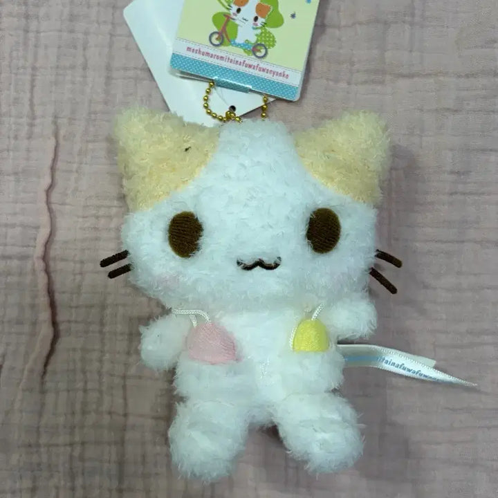 [BUNJANG] Sanrio Marshmallow Mascot Doll with Fancy Atelier Headdress / (정품) 산리오 마슈마로 마스코트 인형 (팬시아뜰리에님 헤드드레스 증정)