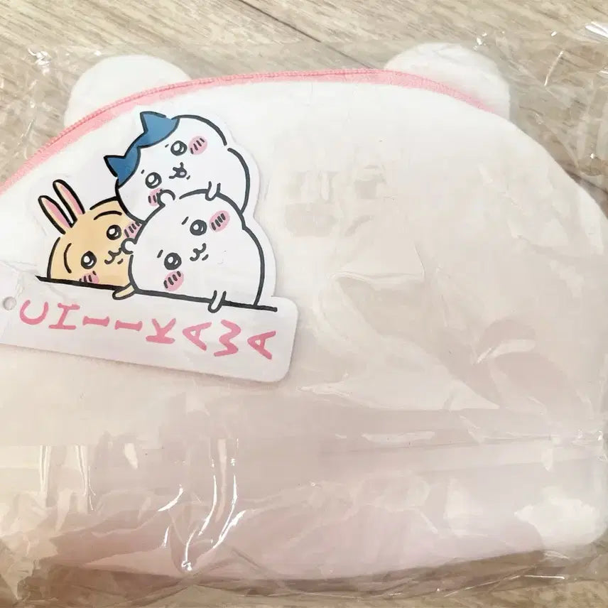 [BUNJANG] Chiikawa x Goodal Collaboration Face Pouch / [새상품] 치이카와 구달 콜라보 얼굴 파우치