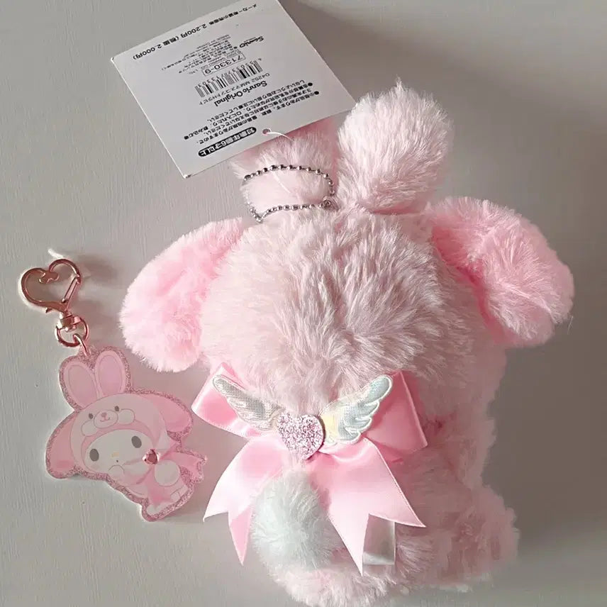 [BUNJANG] My Melody Fairy Rabbit Mascot Keychain Bundle Set / (일괄)마이멜로디 페어리래빗 요정토끼 마스코트 키홀더