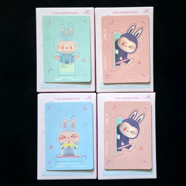 [BUNJANG] POP MART Labubu Lazy Yoga Series 3 Types Bundle Set (4 Figures) / [팝마트 정품/미개봉] 라부부 나른한 요가 시리즈 3종 중복1 총 4개