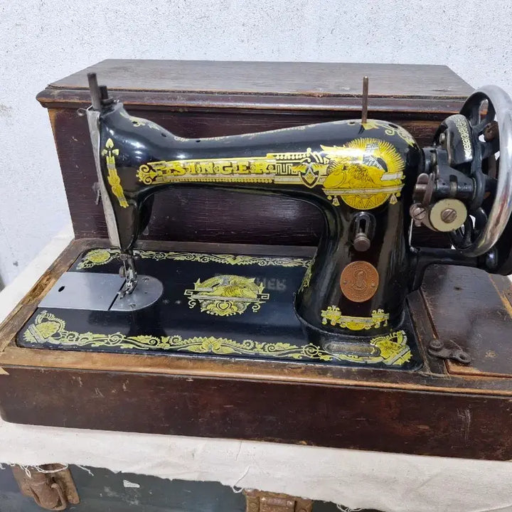 [BUNJANG] Singer Vintage Sewing Machine / 명품 고전   싱거 미싱 입니다 빈티지
