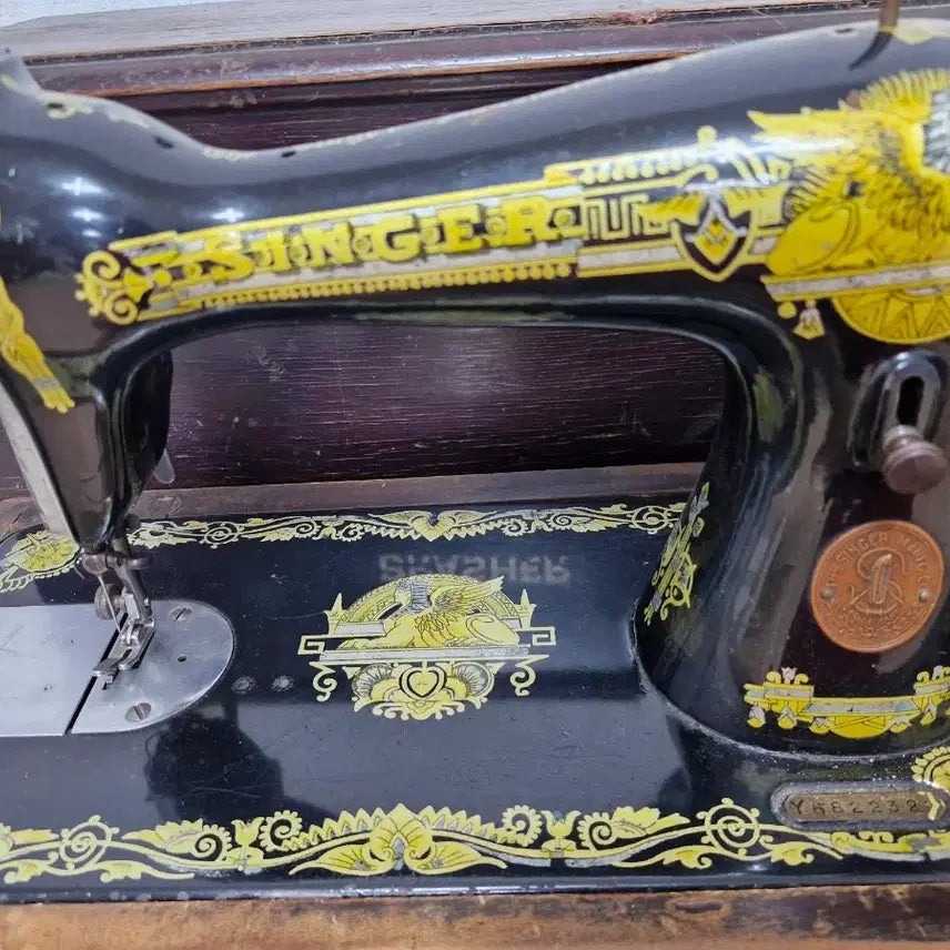 [BUNJANG] Singer Vintage Sewing Machine / 명품 고전   싱거 미싱 입니다 빈티지