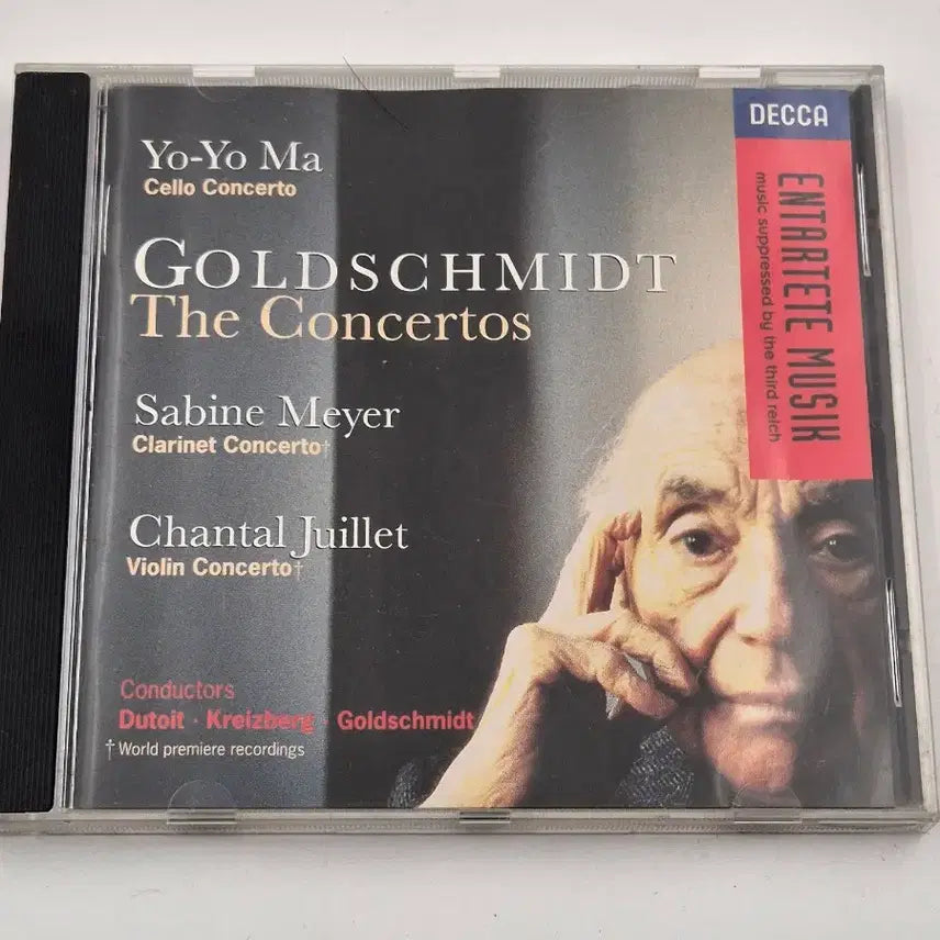 [BUNJANG] Goldschmidt The Concertos Yo-Yo Ma DECCA Classical CD / Goldschmidt The Concertos Yo-Yo Ma DECCA