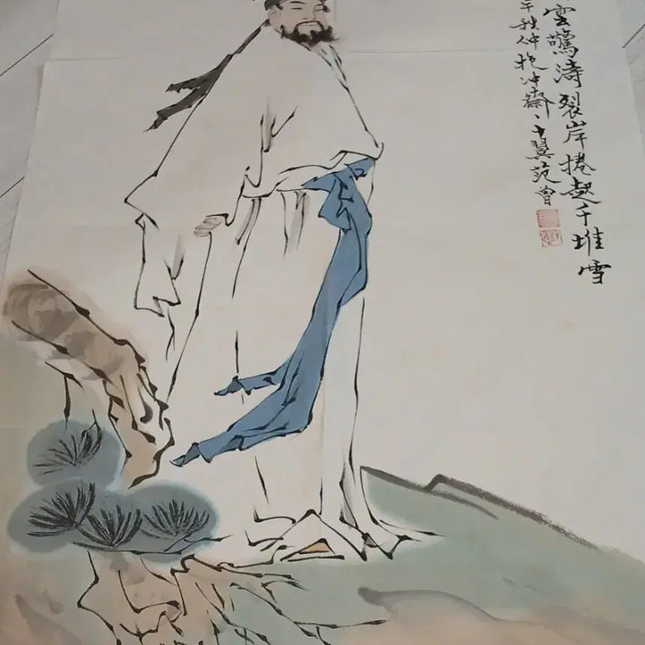 [BUNJANG] Fan Zheng (Fan Dongyang) Figure Painting / 중국그림 판정(동파조상인물화