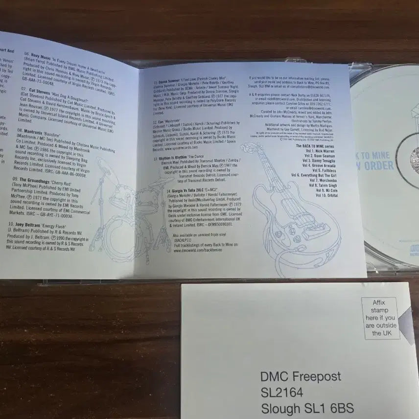 [BUNJANG] New Order Back to Mine CD / 뉴 오더 백 투 마인 CD