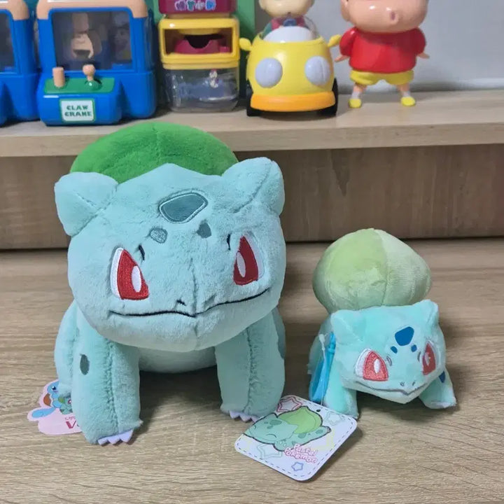 [BUNJANG] Pokemon Oddish Plush Keychain Set / 포켓몬 인형 키링 이상해씨 세트