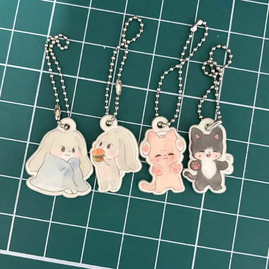 [BUNJANG] NCT Doyoung Jaehyun Soft Keyring Bundle Set / 엔시티 도영 말랑키링 일괄 양도