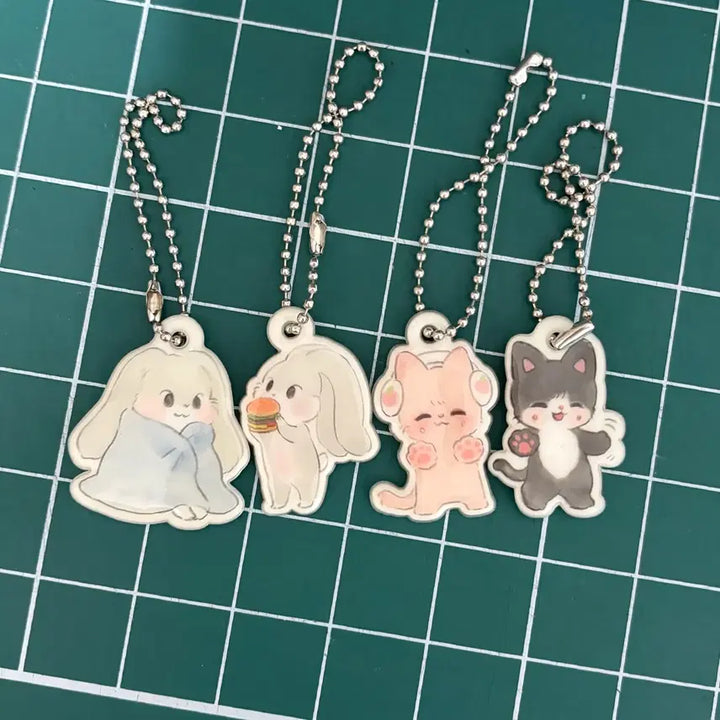 [BUNJANG] NCT Doyoung Jaehyun Soft Keyring Bundle Set / 엔시티 도영 말랑키링 일괄 양도