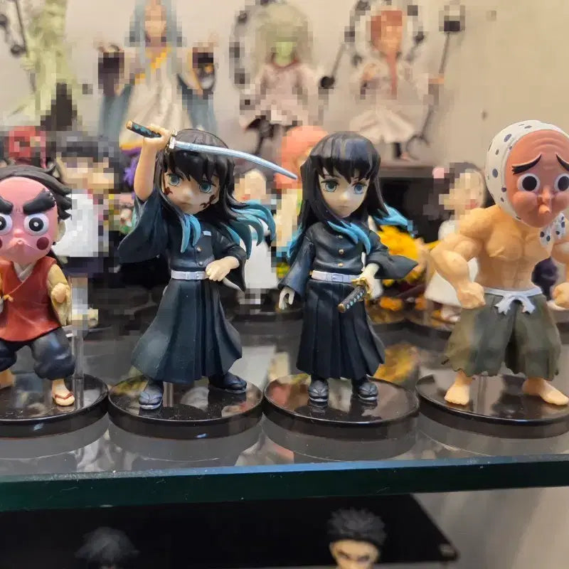 [BUNJANG] Demon Slayer: Kimetsu no Yaiba To the Hashira Training Arc Muichiro Tokito Figure Set (4 Types) / 귀멸의 칼날 월콜 도공마을편 무이치로 세트 피규어 4종