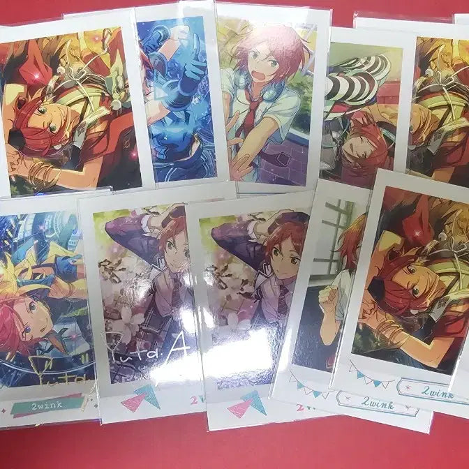 [BUNJANG] Ensemble Stars Hinata Yuuta Pashacard Bundle Set / 앙스타 히나타 유우타 파샷츠 파샤