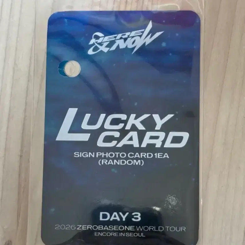 [BUNJANG] ZEROBASEONE (ZB1) Encore Concert Lucky Draw Photocard / 급처 제로베이스원 제베원 앙콘 막콘 럭키카드