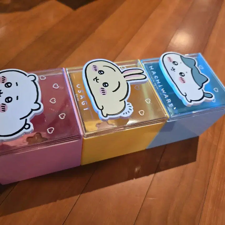 [BUNJANG] Monzakwi 3-Type Drawer Set (Chiikawa, Usagi, Hachiware) / 먼작귀 서랍 3종 (치이카와 우사기 하치와레)