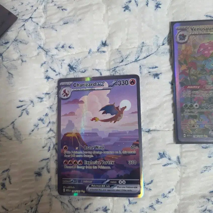 [BUNJANG] Album Charizard &amp; Venusaur North American Version / 앨범용 151 리자몽 , 이상해꽃 북미버전 팝니다