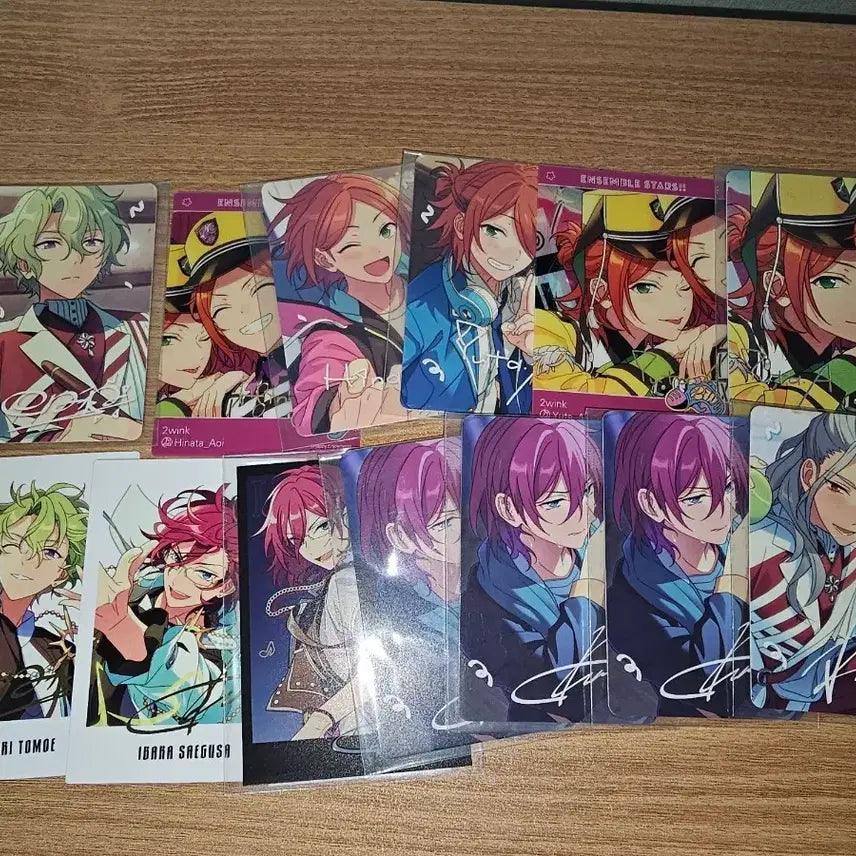 [BUNJANG] Ensemble Stars! Pasharts Niki Kohaku Shu Mika Mayoi Tatsumi Ibara Bundle Set / 앙스타 파샷츠 파샤 포토카드 니키 코하쿠 슈 미카 마요이 타츠미 이바라