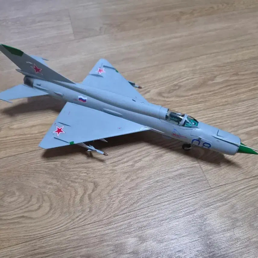 [BUNJANG] Eduard 1/48 Scale MiG-21 Finished Model - Russian Aerospace Forces Livery / 1/48 에듀아르드 MIG-21 러시아 항공우주군 도색완성품