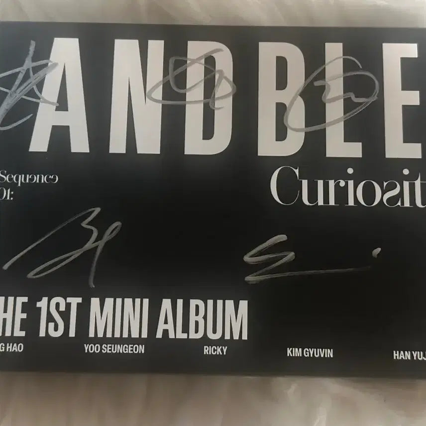 [BUNJANG] AND2BLE Signed 1st Mini Album &