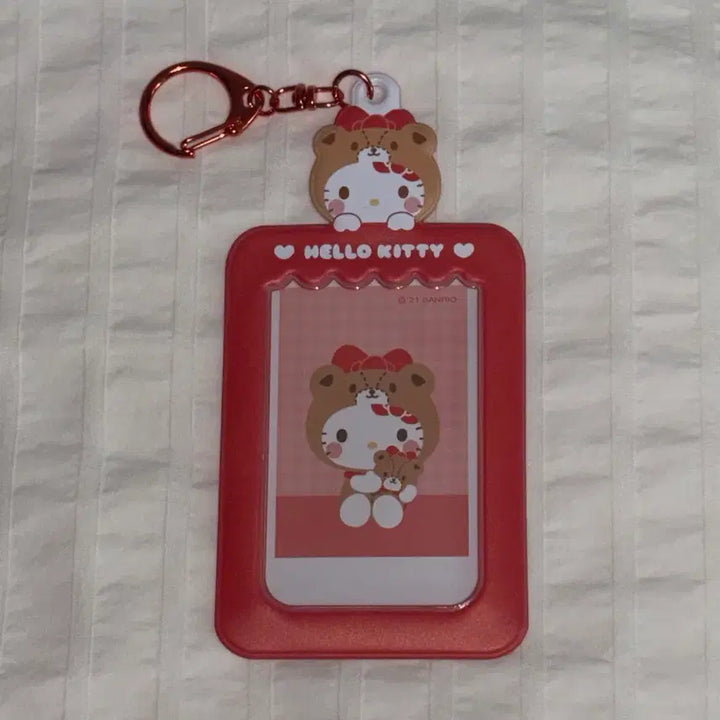 [BUNJANG] Sanrio Hello Kitty x Tiny Chum Photocard Holder / 산리오 헬로키티 타이니참 포카홀더 포토카드 홀더 아이돌
