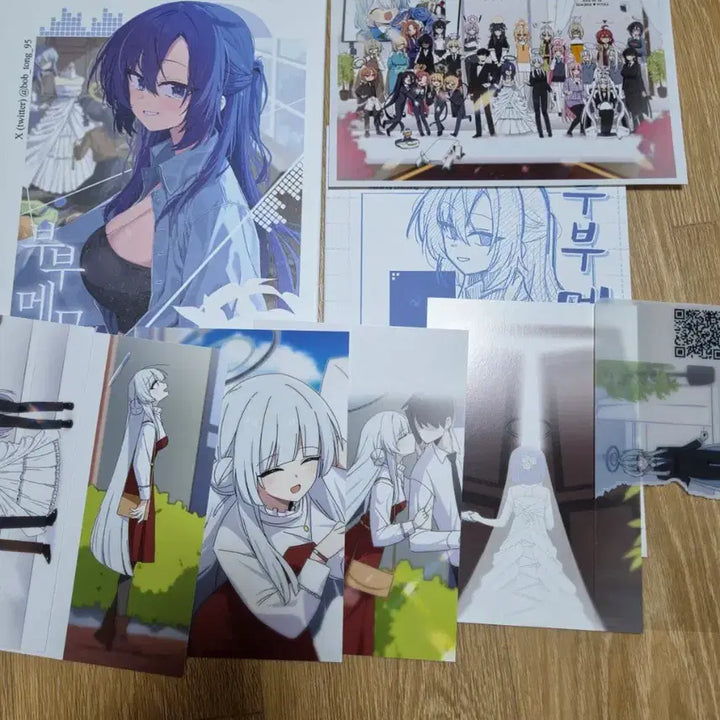 [BUNJANG] Blue Archive Yuuka Fanbook Set / 블루아카이브 유우카 회지 3권