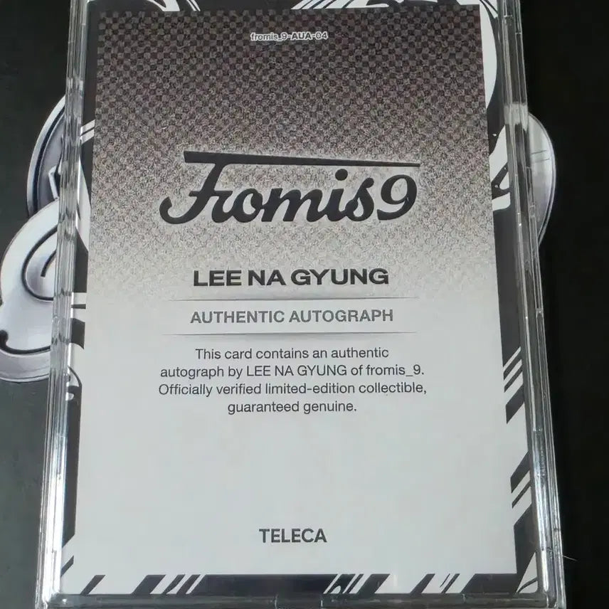 [BUNJANG] fromis_9 Lee Nagyung Autographed Card / 프로미스나인 이나경 친필싸인 오토 카드