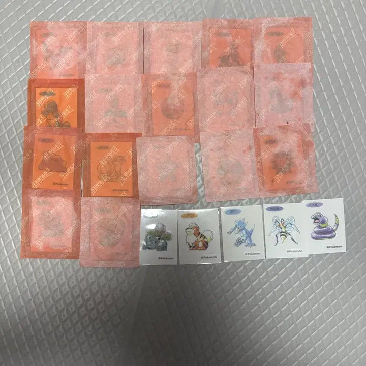 [BUNJANG] Pokemon Artwork Stickers (Tti-busil) / 포켓몬 아트워크 띠부씰 판매합니다