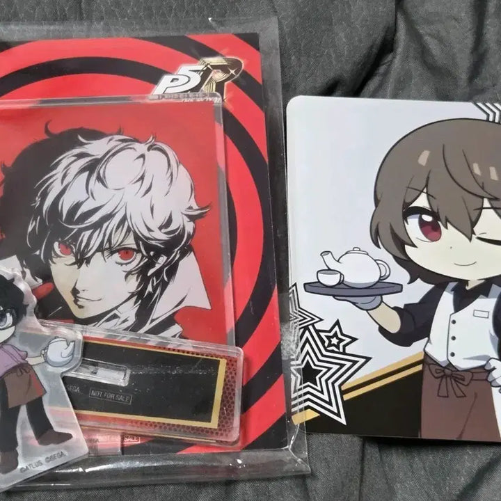 [BUNJANG] Persona 5 Aniplex Collaboration Cafe Goods Bundle Set / 페르소나5 애니플러스 콜라보 카페 굿즈