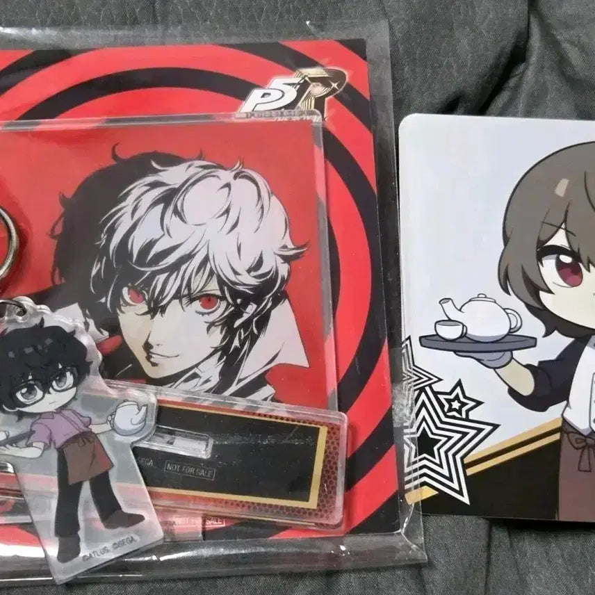 [BUNJANG] Persona 5 Aniplex Collaboration Cafe Goods Bundle Set / 페르소나5 애니플러스 콜라보 카페 굿즈