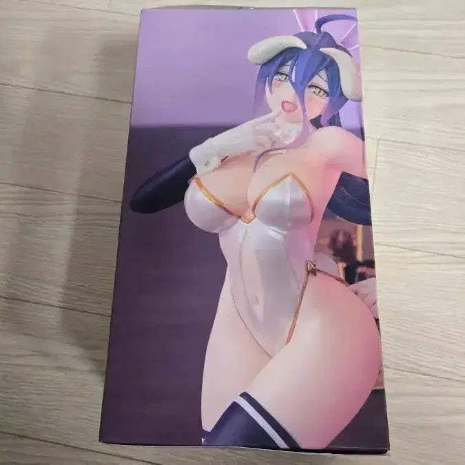 [BUNJANG] 17 Overlord Albedo Bunny Girl Figure White Ver. (Sealed) / 미개봉 17 오버로드 알베도 바니걸 피규어 화이트ver