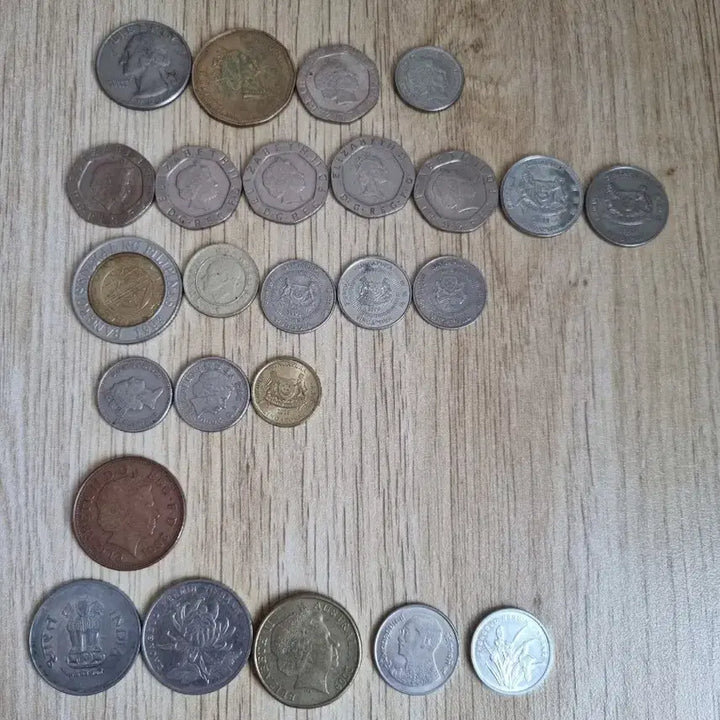 [BUNJANG] World Coins Bundle Set / 해외동전 일괄
