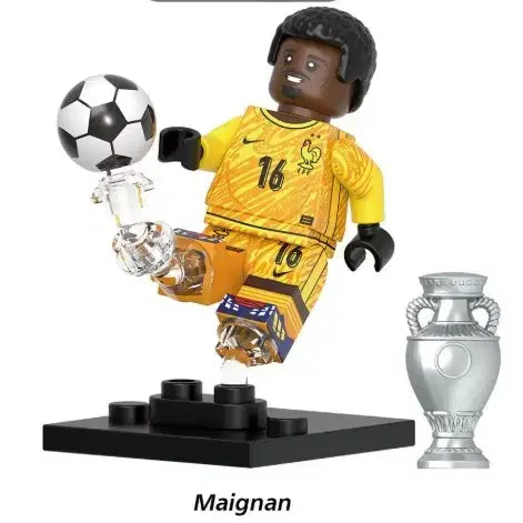 [BUNJANG] Custom World Cup Football Player Minifigure Set (8 Types, Bundle Set, Sealed) / 월드컵 레고커스텀 축구선수 미니피규어 8종세트 일괄 미개봉 새상품