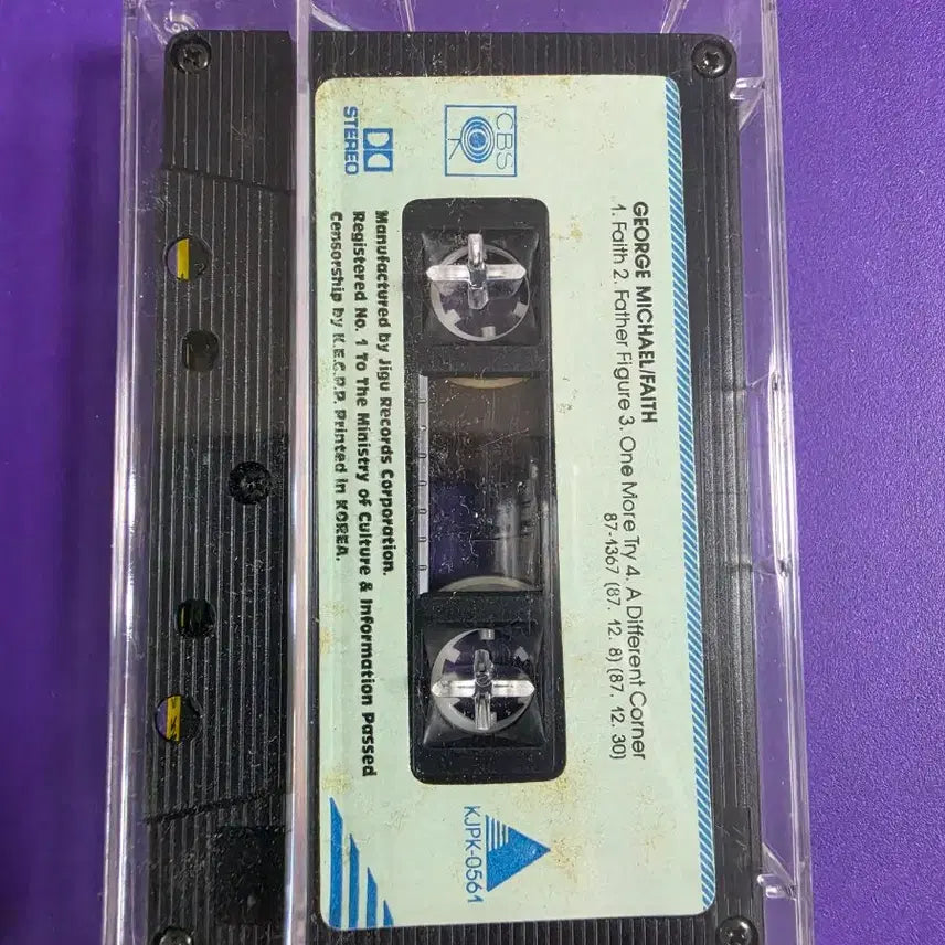 [BUNJANG] George Michael FAITH Cassette Tape (Unsealed) / [개봉/카세트 테이프] 조지 마이클 FAITH