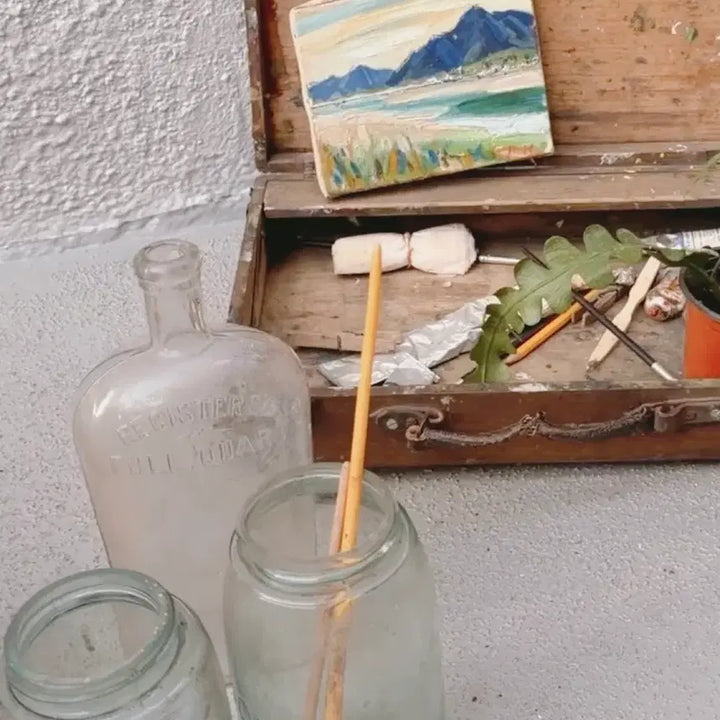 [BUNJANG] Antique Enfield &amp; Co Glass Bottle / 엔틱 유리보틀