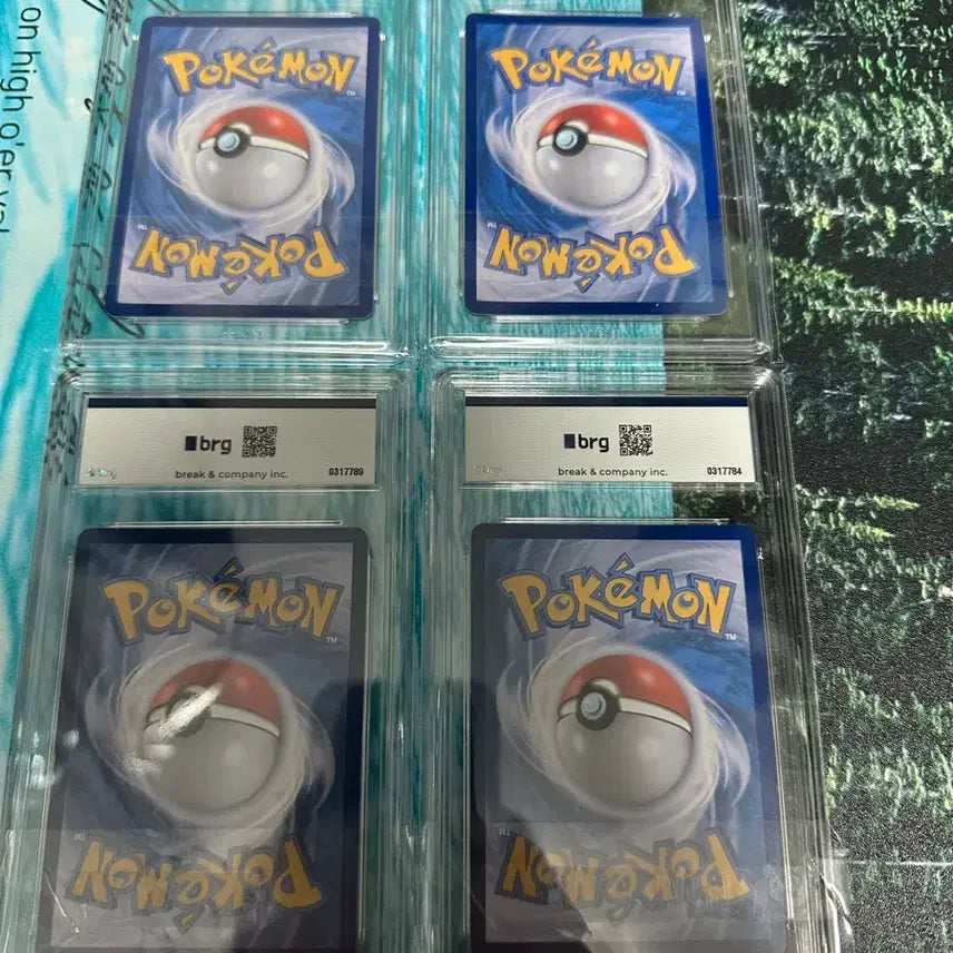 [BUNJANG] Glacia/Jolteon/Umbreon/Leafeon BRG9 Bundle Set / 글레이시아/쥬피썬더/블랙키/리피아 brg9 일괄 판매합니다