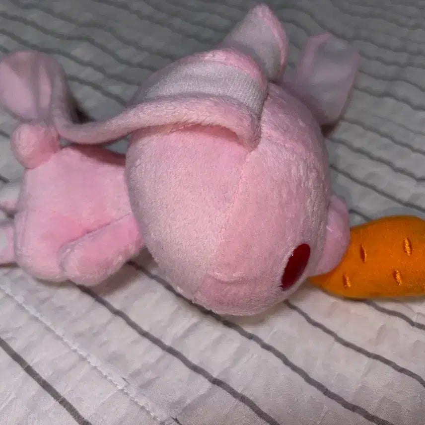 [BUNJANG] Carrot Rabbit Plush / 당근 범용토끼 당근먹는 범용토끼 분홍
