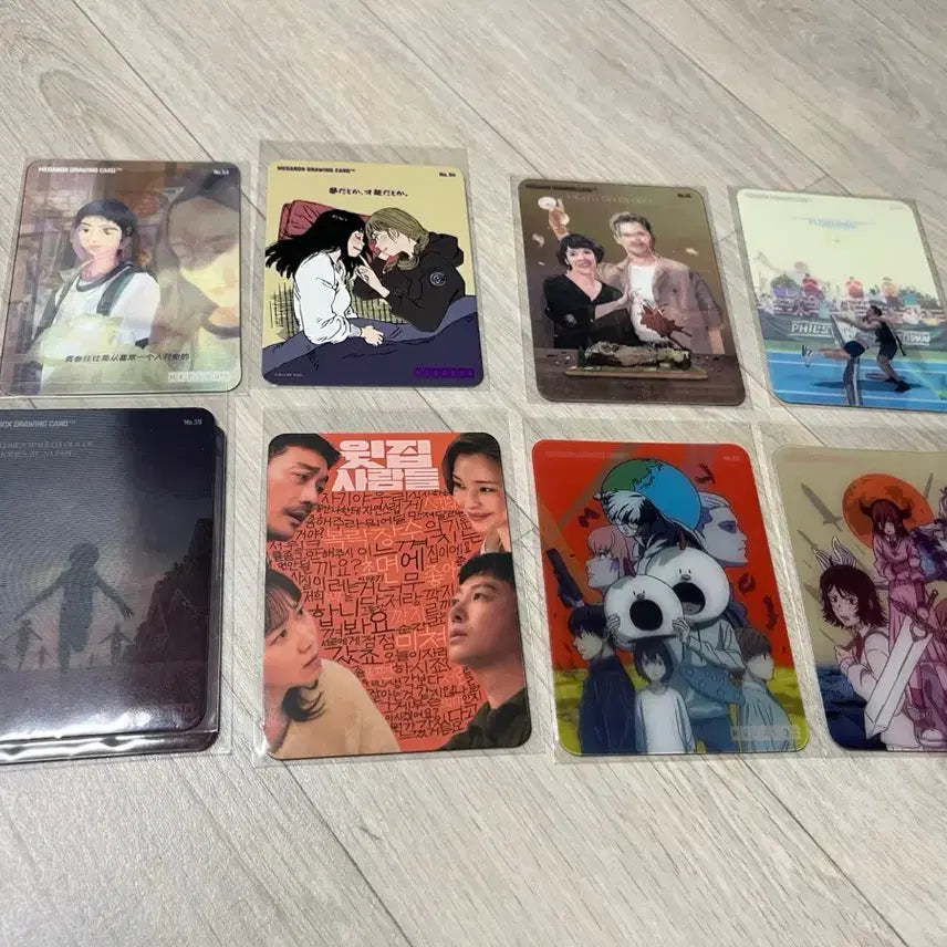 [BUNJANG] Megabox Drawing Card Bundle Set / 메가박스 드로잉카드 일괄