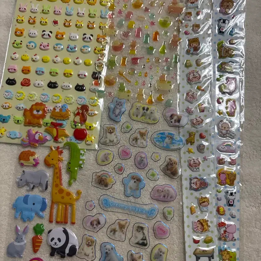 [BUNJANG] Vintage Animal Sticker Bundle / 고전 동물 스티커 일괄