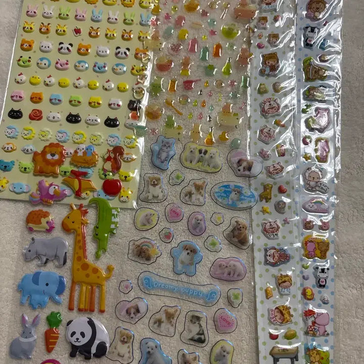 [BUNJANG] Vintage Animal Sticker Bundle / 고전 동물 스티커 일괄