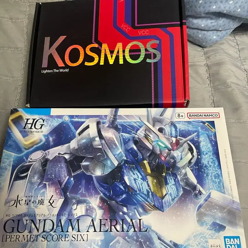 [BUNJANG] HG Gundam Aerial Permet Score 6 + Cosmos LED Model Kit / Hg 건담 에어리얼 퍼멧스코어 6 + 코스모스 led