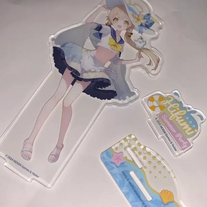 [BUNJANG] Blue Archive Hifumi Cafe Collaboration Acrylic Stand / 블루 아카이브 히후미 카페 콜라보 아크릴 스탠드