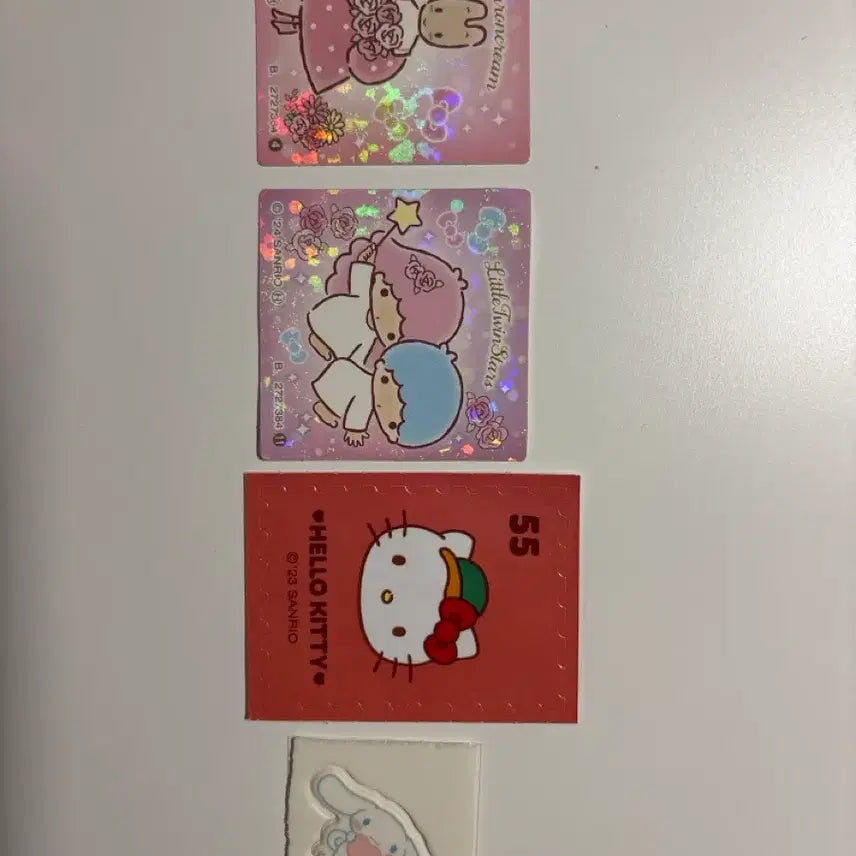 [BUNJANG] Sanrio Character Sticker Bundle Set (Marroncream, Little Twin Stars, Hello Kitty, Cinnamonroll) / 일괄) 산리오 스티커 마론크림, 리틀트윈스타, 헬로키티, 시나몬롤