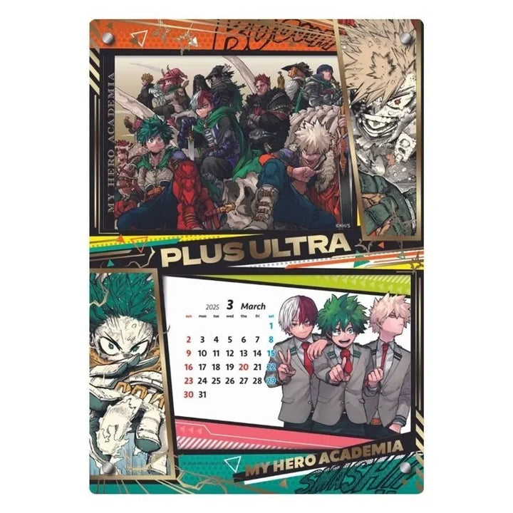 [BUNJANG] My Hero Academia Bakugo Midoriya Jump Shop Acrylic Calendar / 이사전 급처)히로아카 바쿠고 미도리야 점프샵 아크릴 캘린더