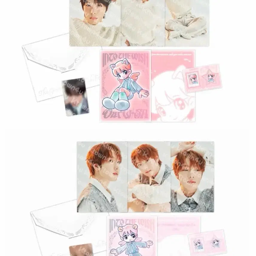 [BUNJANG] NCT WISH Encore MD Photocard Letter Set (Riku, Sakuya) Bundle Set / [일괄/단순개봉] 엔시티위시 앵콜 md 포토 레터 세트(리쿠, 사쿠야)