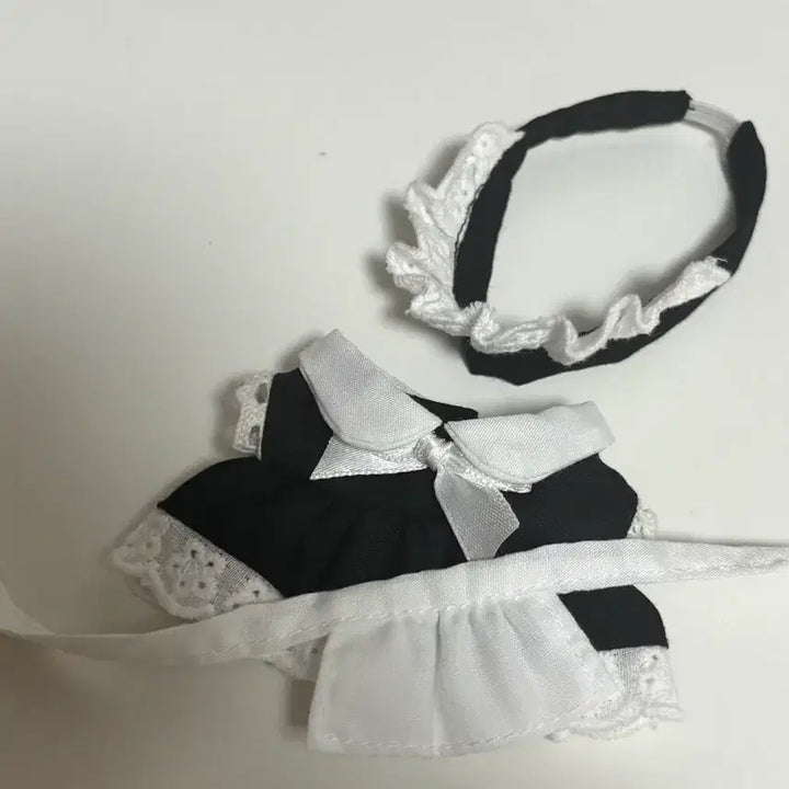 [BUNJANG] 10cm Doll Clothes Maid Outfit / 10cm 인형옷 누이 메이드복
