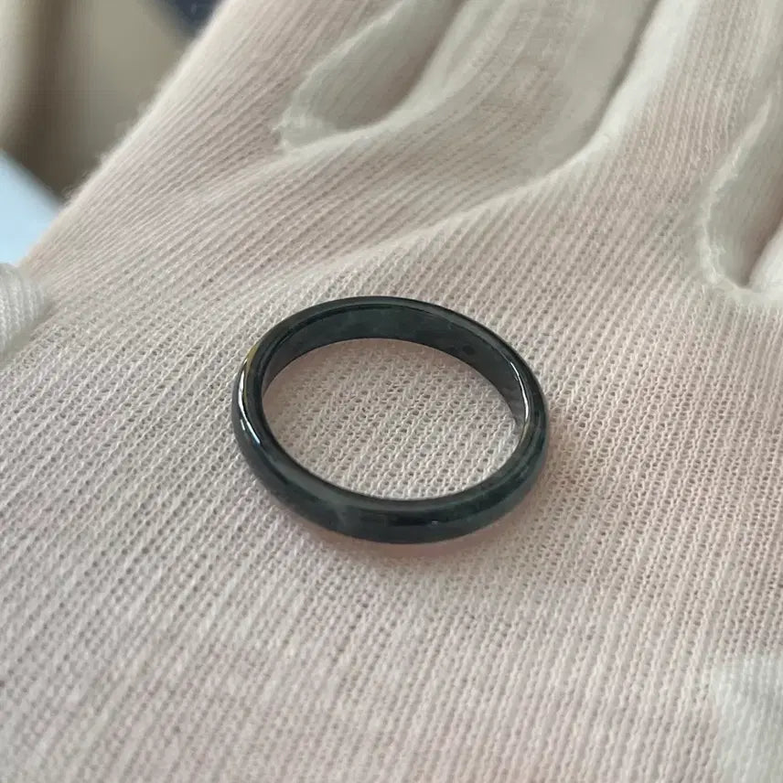 [BUNJANG] A Jade Natural Stone Ring / A제이드 비취 원석 반지 천연 원석