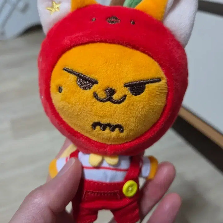 [BUNJANG] Bbilibabbu Apple Hwangchunie Keychain / 뿔바투애플 황춘이 키링